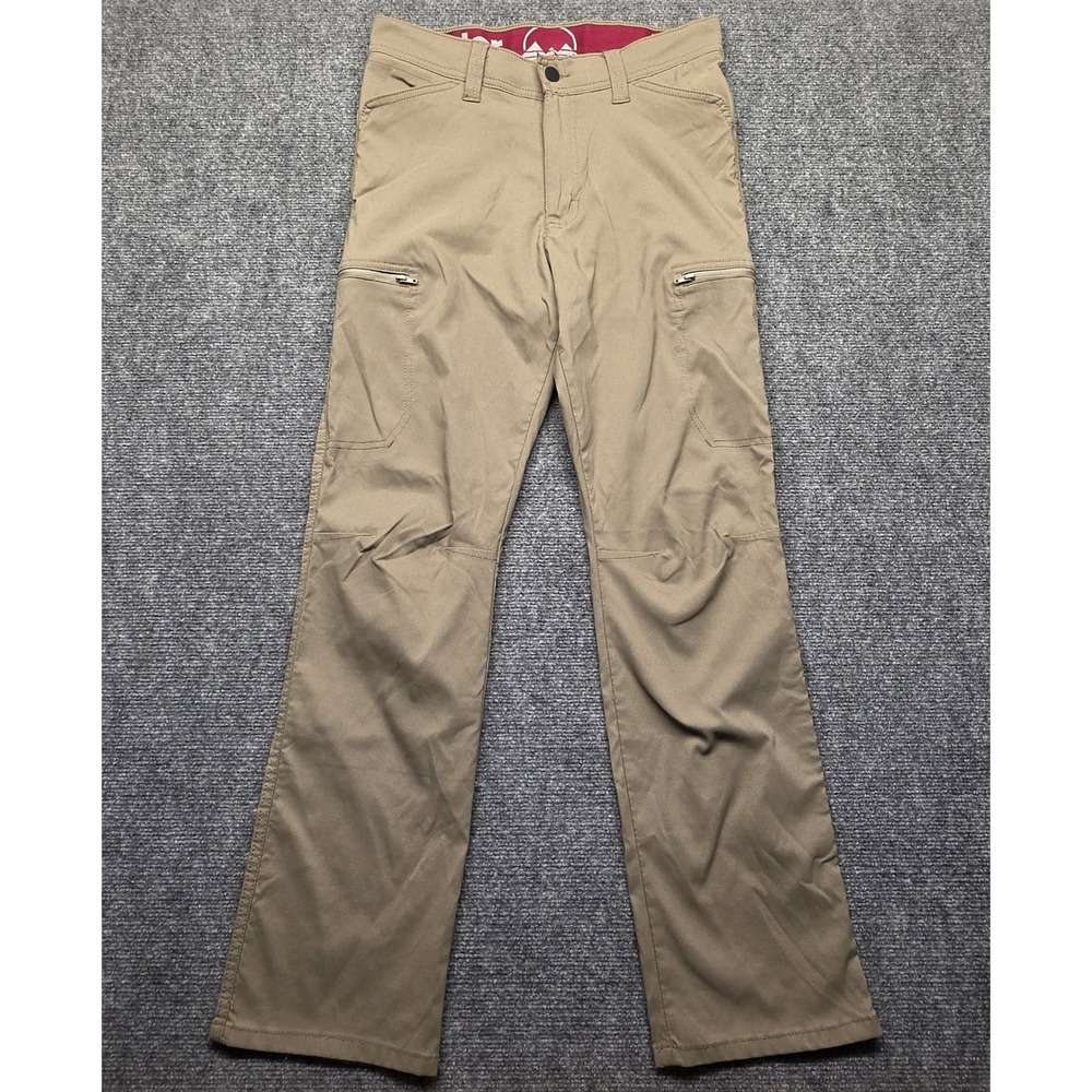 Wrangler Outdoors Boys Khaki Cargo Hiking Pants Tan Size 30/30 10NW788FR
